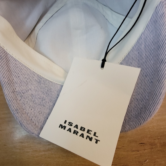 ISABEL MARANT Purple Tyron Denim Cap
